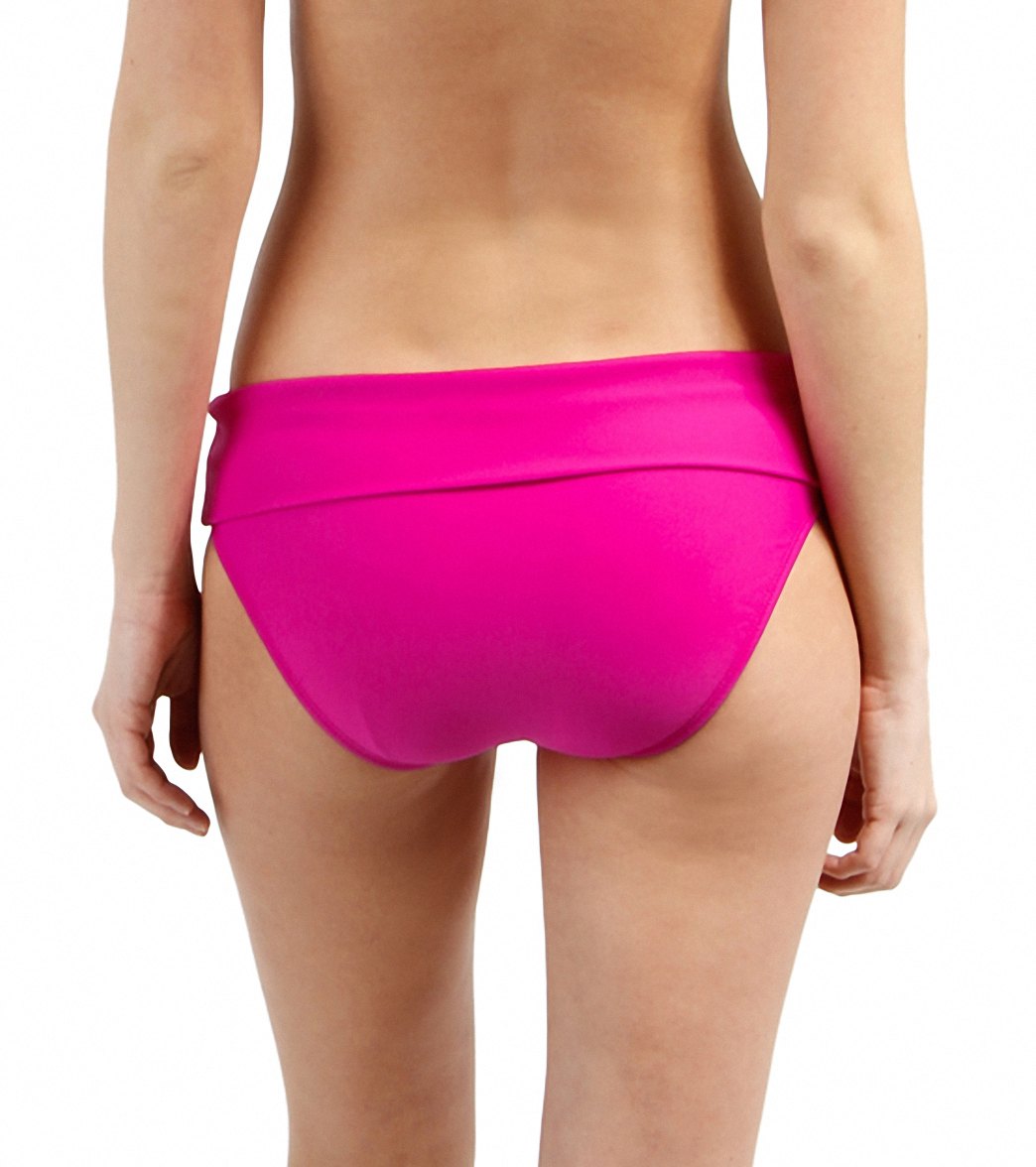 Next by Athena Good Karma Powerhouse Retro Banded Bikini Bottom