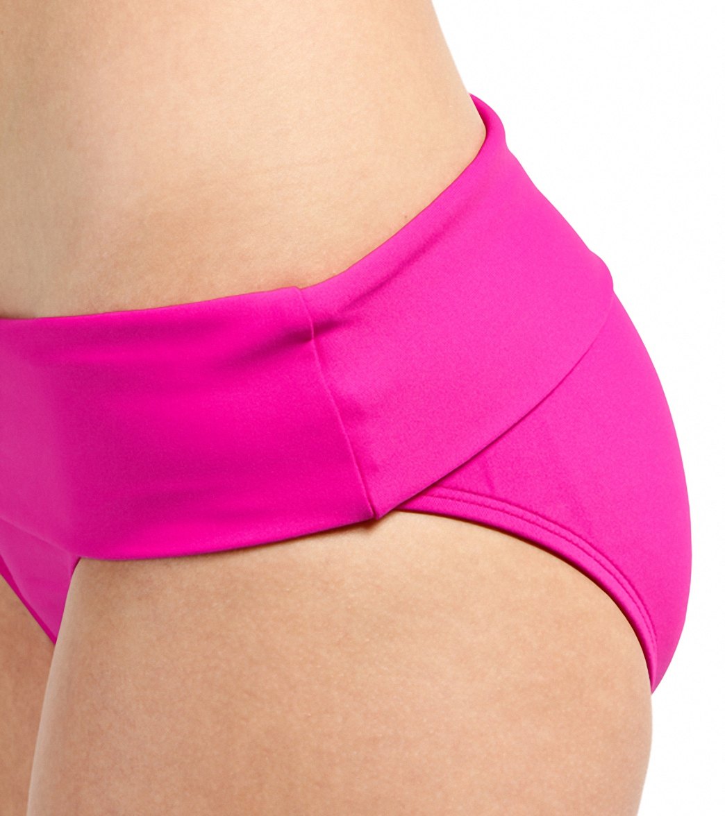 Next by Athena Good Karma Powerhouse Retro Banded Bikini Bottom