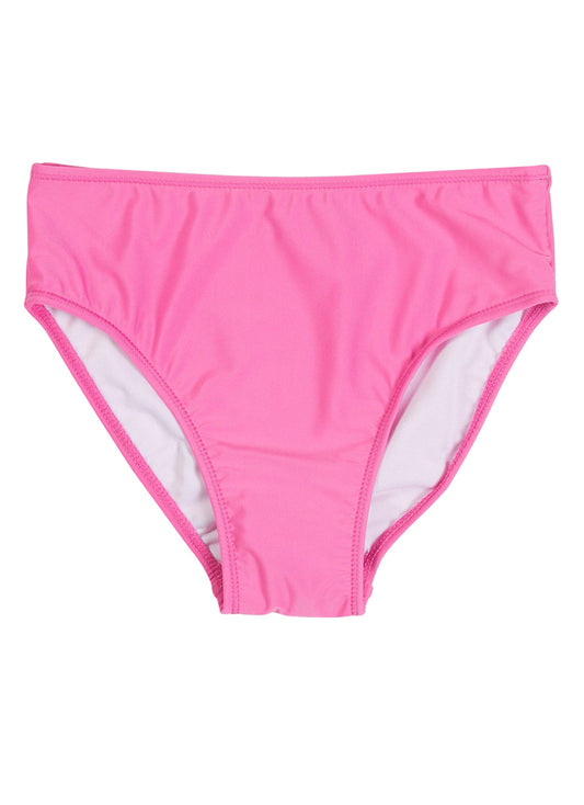 Flap Happy Girls' Azalea Pink UPF 50+ Bikini Bottom (Baby, Toddler, Little Kid)