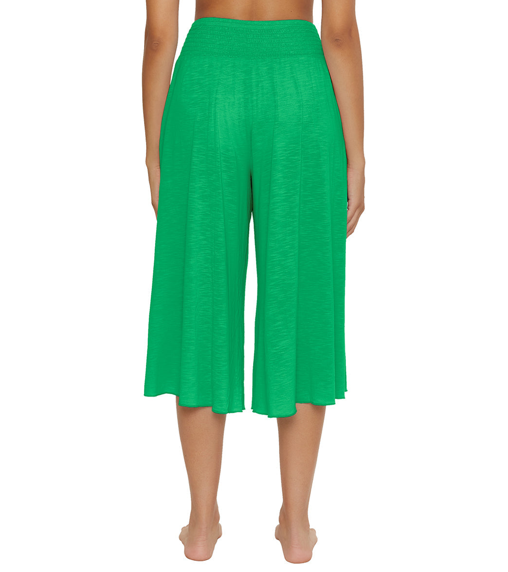 Becca Swim Women's Breezy Basics Gaucho Cover Up Pants