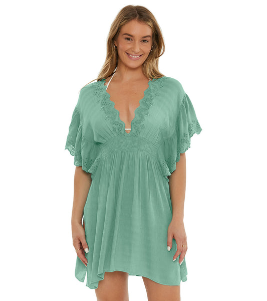 Becca Swim Women's Barbados Woven Tunic Cover Up