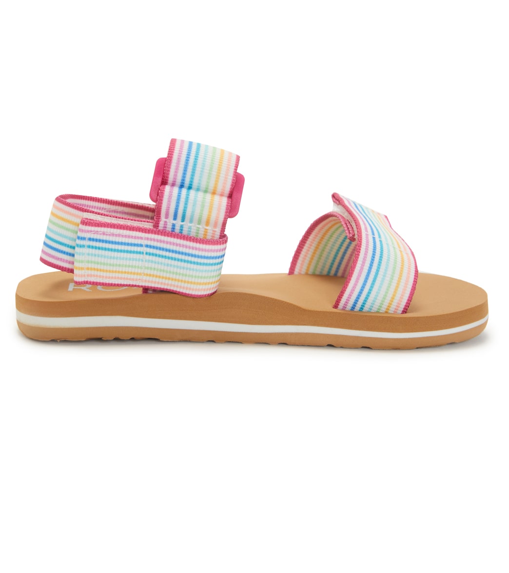 Roxy Girls' Rg Roxy Cage Sandals (Little Kid, Big Kid)