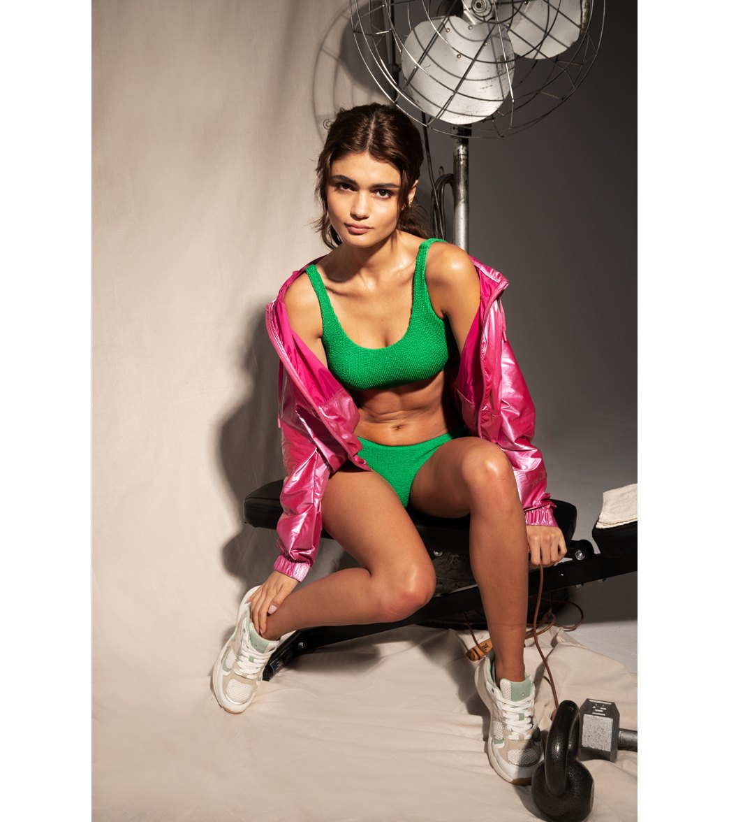 Lole Women's Caribbean Ribbed Bikini Bottom