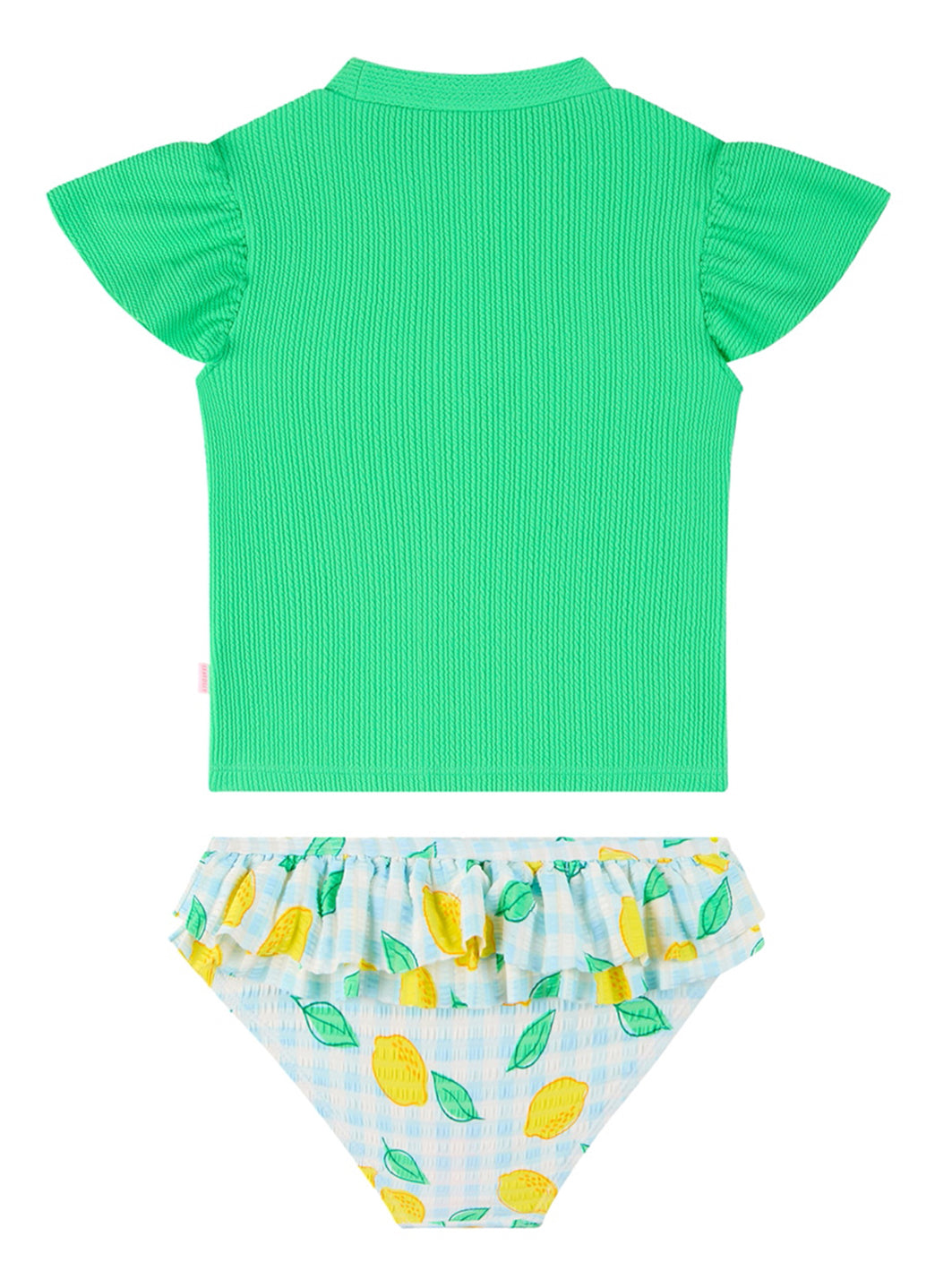 Seafolly Girls' Lisbon Two Piece Rash Guard Set (Baby, Toddler, Little Kid)
