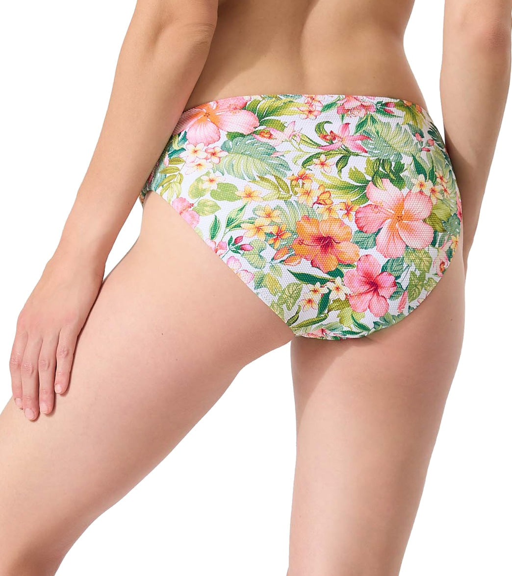 Tommy Bahama Women's Island Cays Flroa Reversible Hipster Bikini Bottom