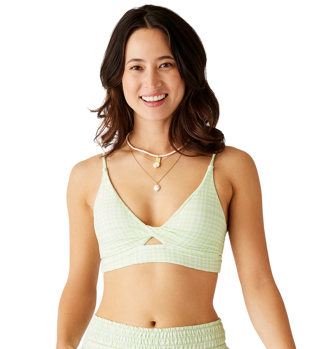 Carve Designs Women's Twist Front Keyhole Elba Bikini Top
