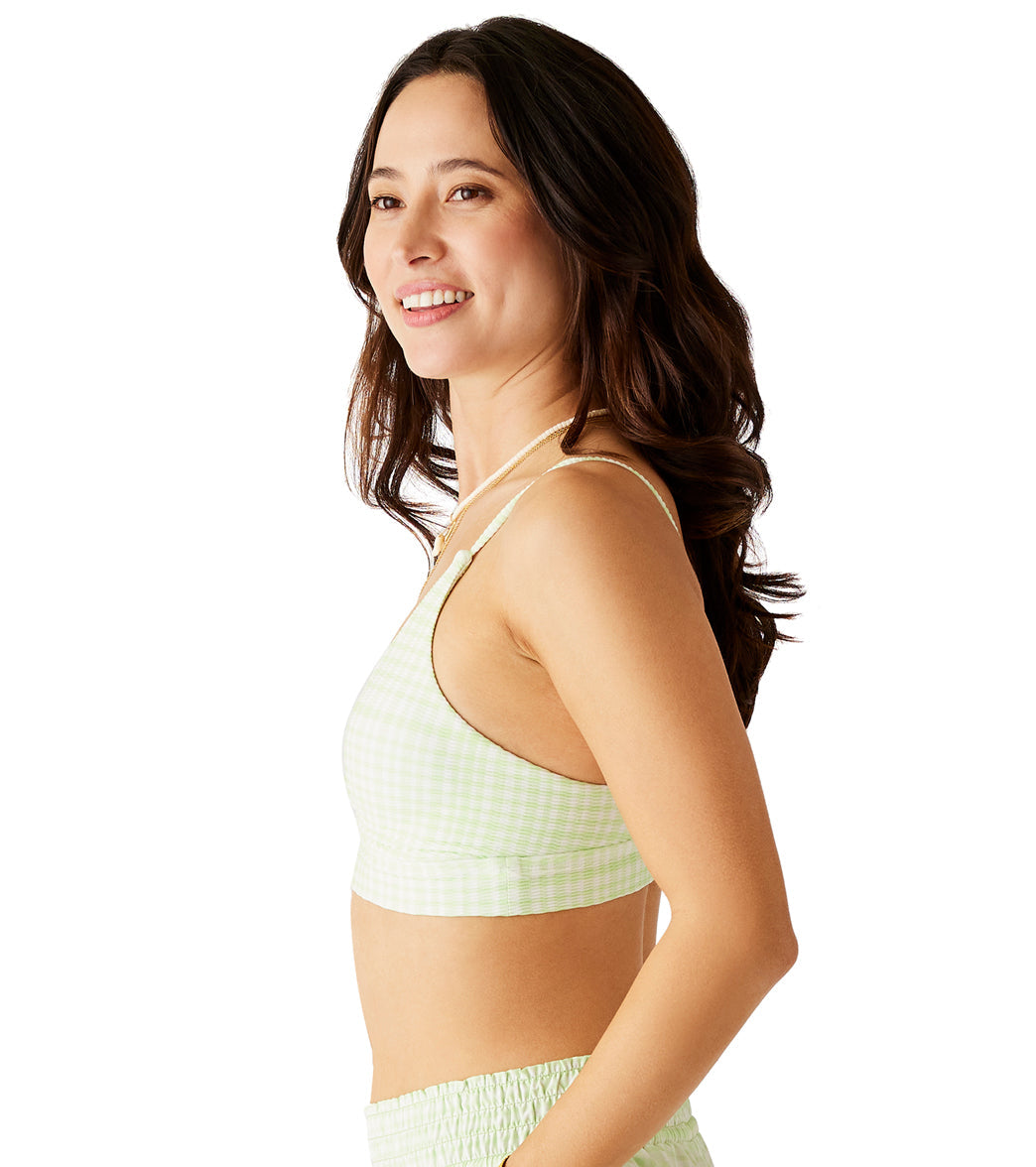 Carve Designs Women's Twist Front Keyhole Elba Bikini Top