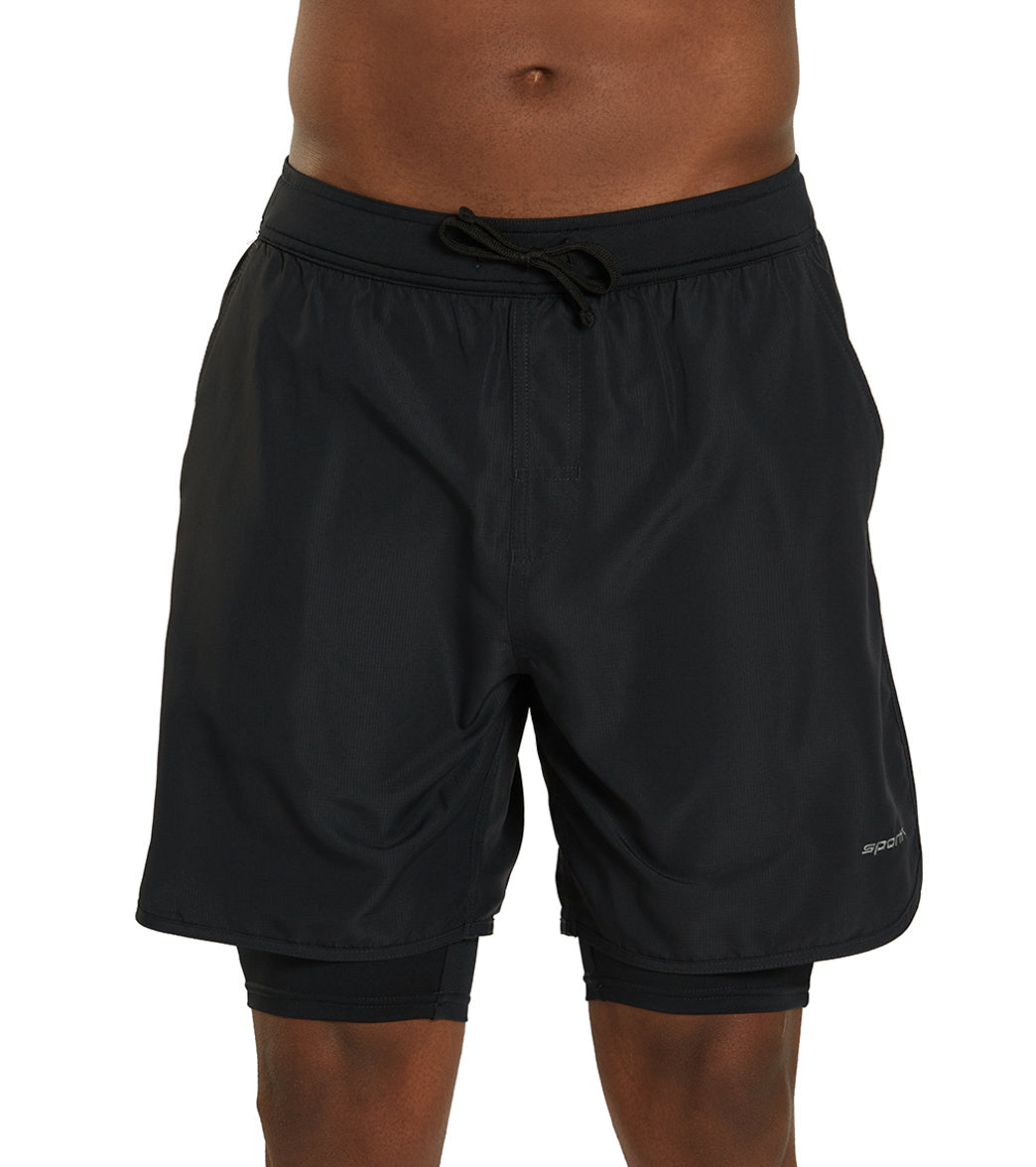 Sporti Men's Active Compressed Athletic Short II