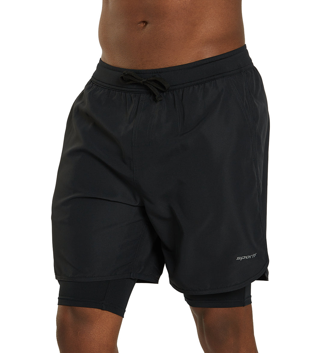 Sporti Men's Active Compressed Athletic Short II