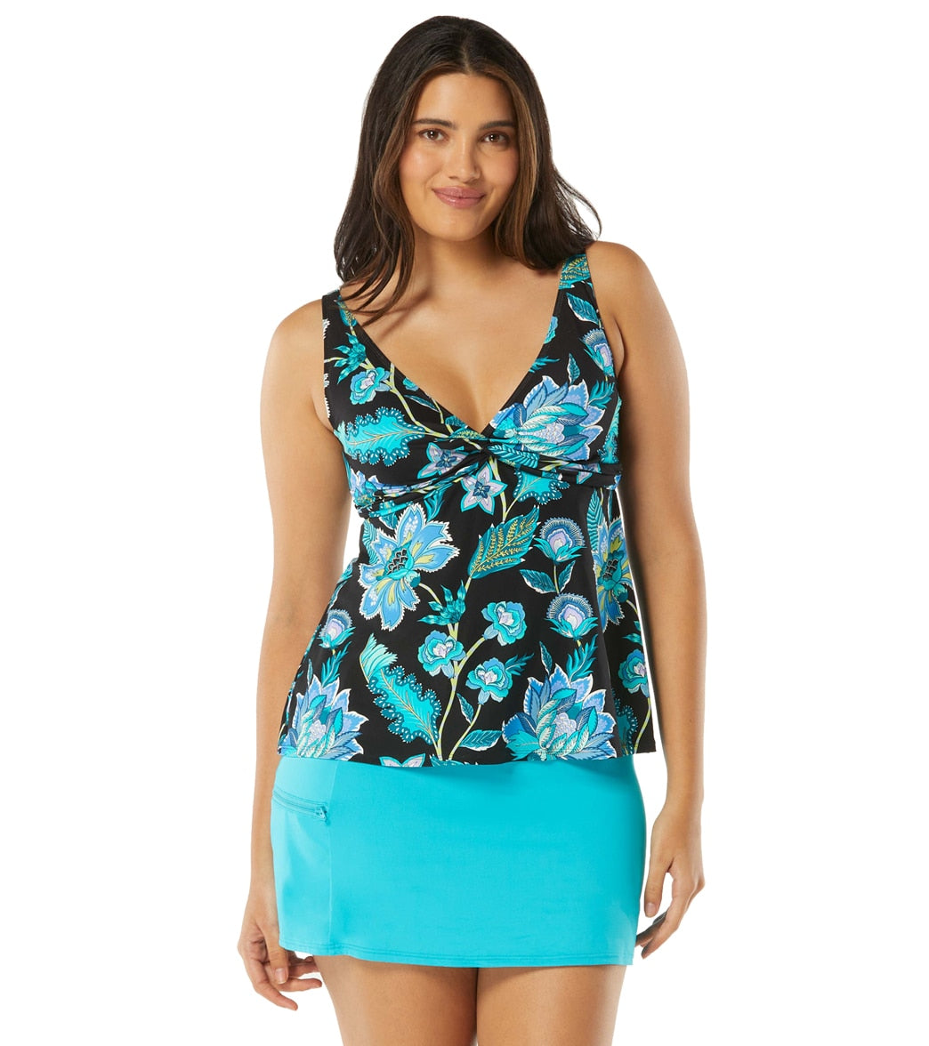 Beach House Women's Vineland Floral Willow Twist Tankini Top