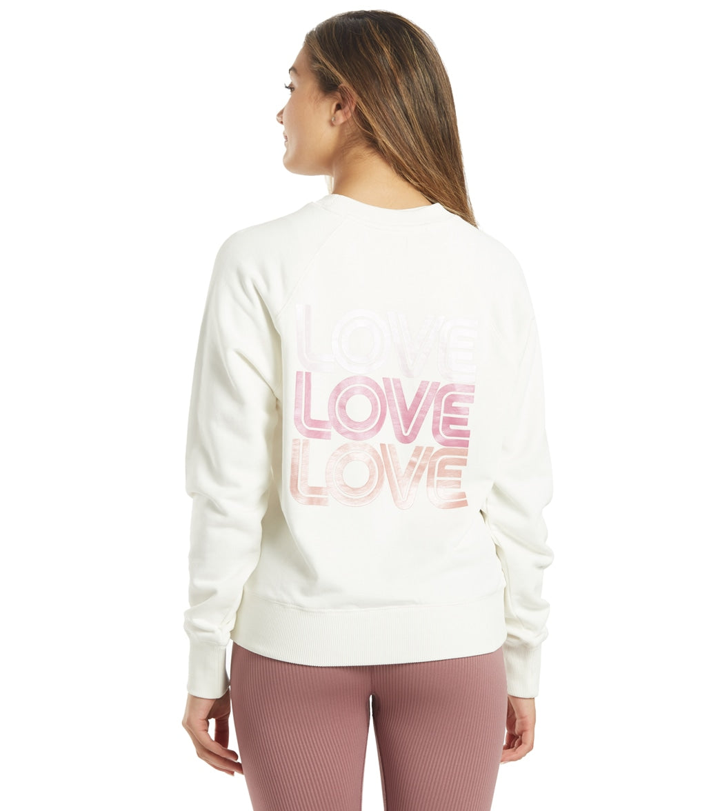 Spiritual Gangster Love Classic Crew Sweatshirt