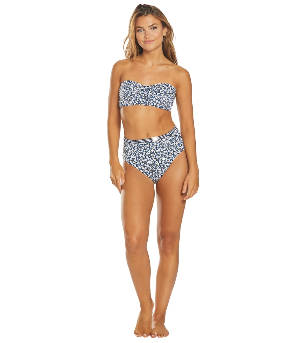 Ralph Lauren Ditzy High Waisted Belted Bikini Bottom