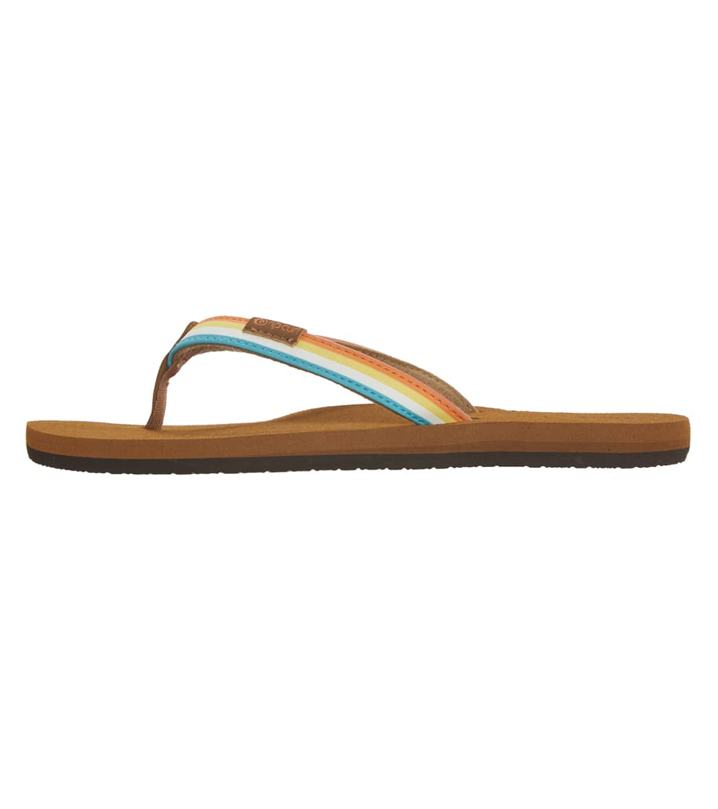 Rip Curl Girls' Freedom Mini Flip Flop (Little Kid)