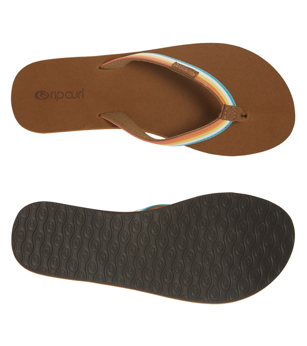 Rip Curl Girls' Freedom Mini Flip Flop (Little Kid)