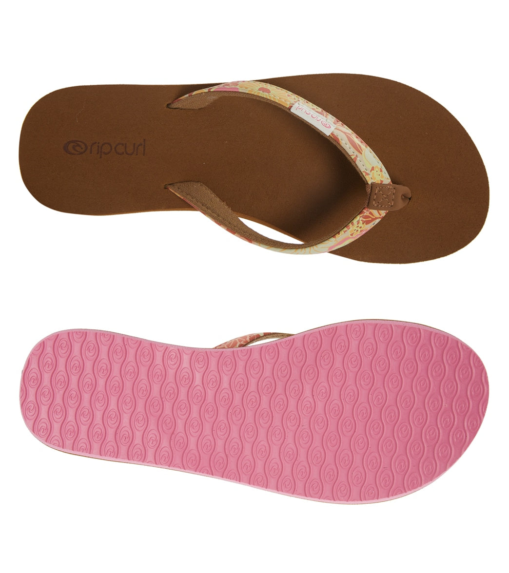 Rip Curl Girls' Freedom Mini Flip Flop (Little Kid)