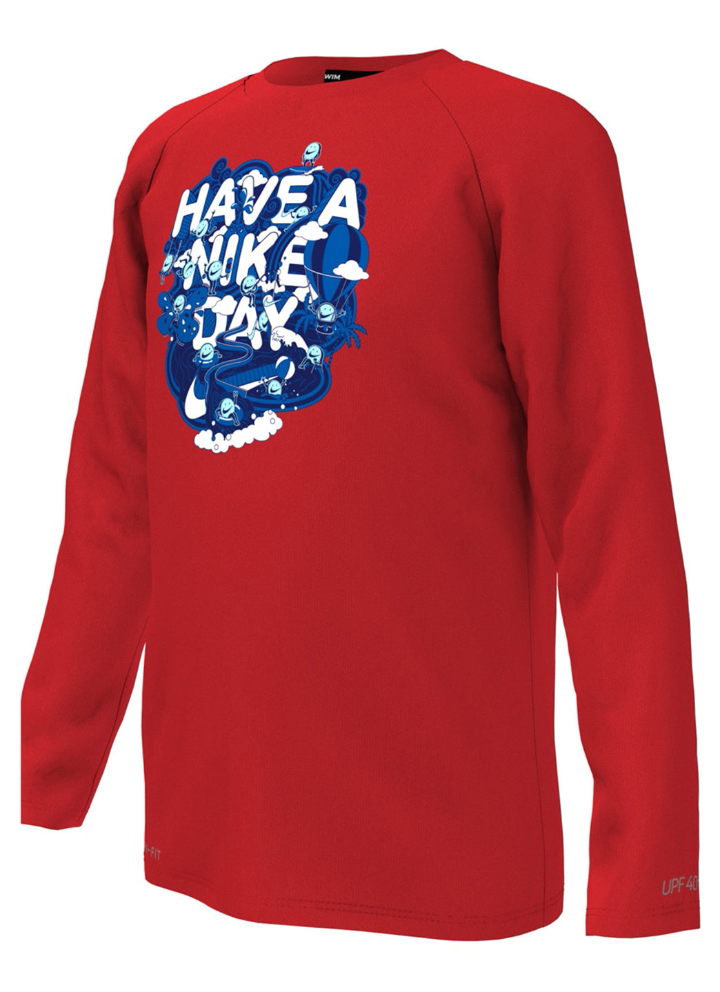 Nike Boys' Have a Nike Day Hydro Long Sleeve Rashguard (Little Kid)