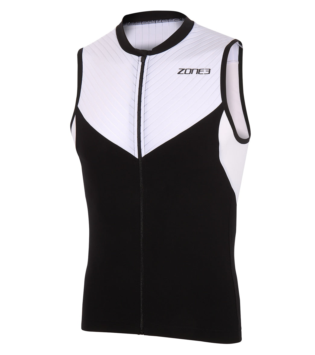 Zone 3 Men's Lava Long Distance Sleeveless Tri Top