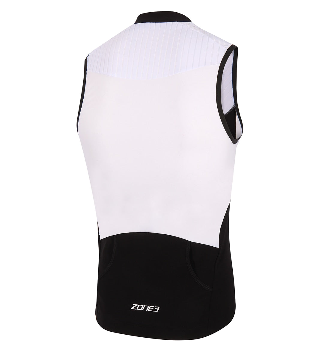 Zone 3 Men's Lava Long Distance Sleeveless Tri Top