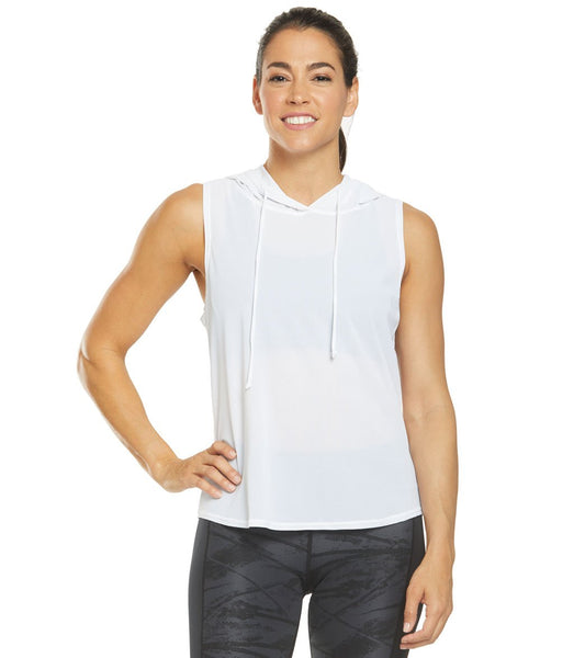 TYR Active Nora Mesh Cropped Cover Up Hoodie