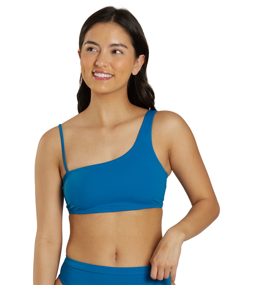 JOLYN Women's Solid Willa Bikini Top