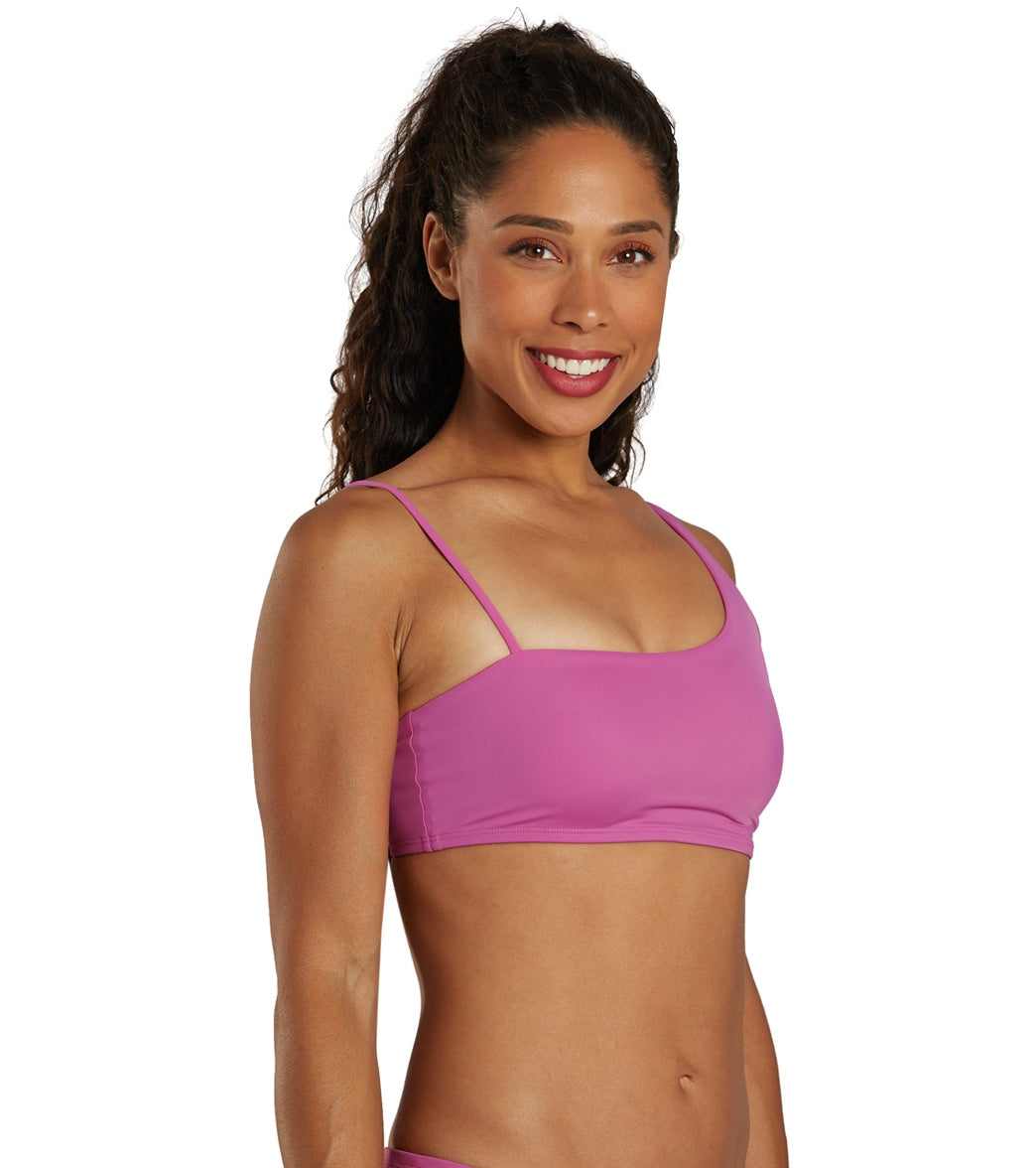 JOLYN Women's Solid Willa Bikini Top