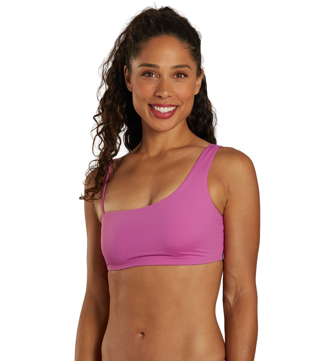 JOLYN Women's Solid Willa Bikini Top
