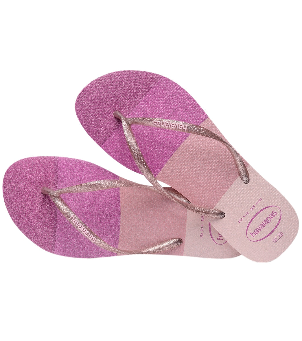 Havaianas Slim Patette Glow Sandal