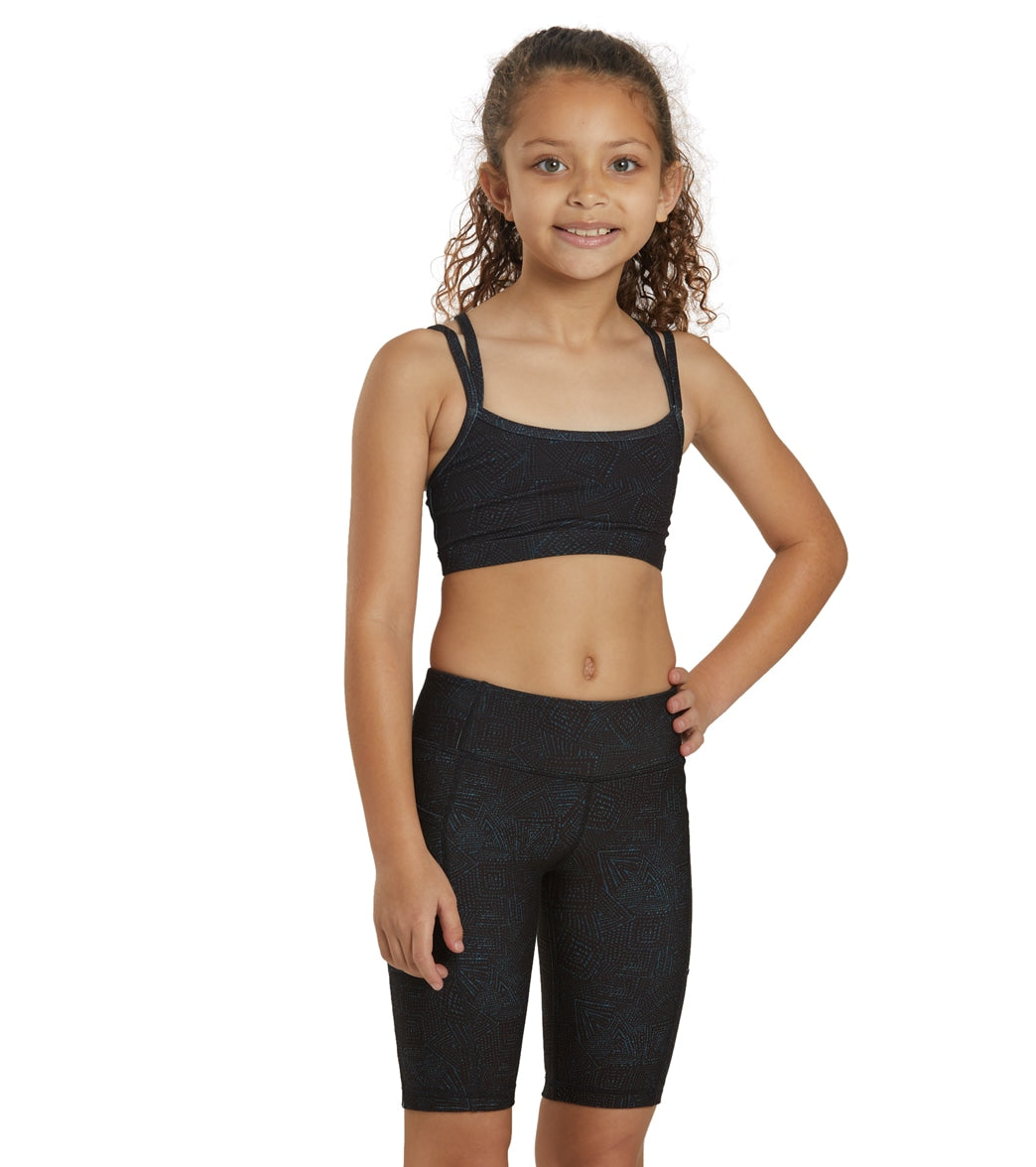 Everyday Yoga Girl Uphold Tribe High Waisted Biker Shorts with Pocket