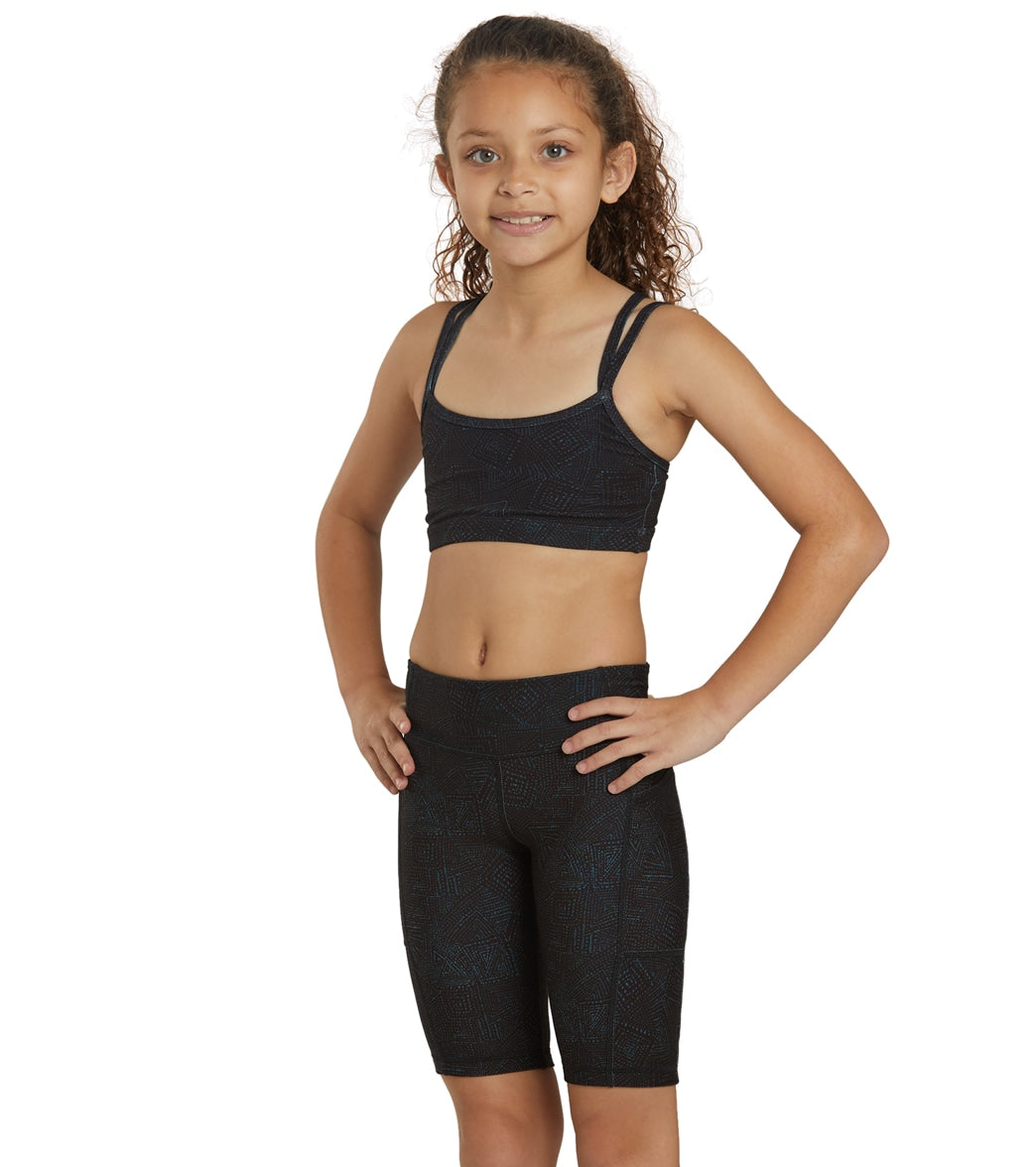Everyday Yoga Girl Uphold Tribe High Waisted Biker Shorts with Pocket