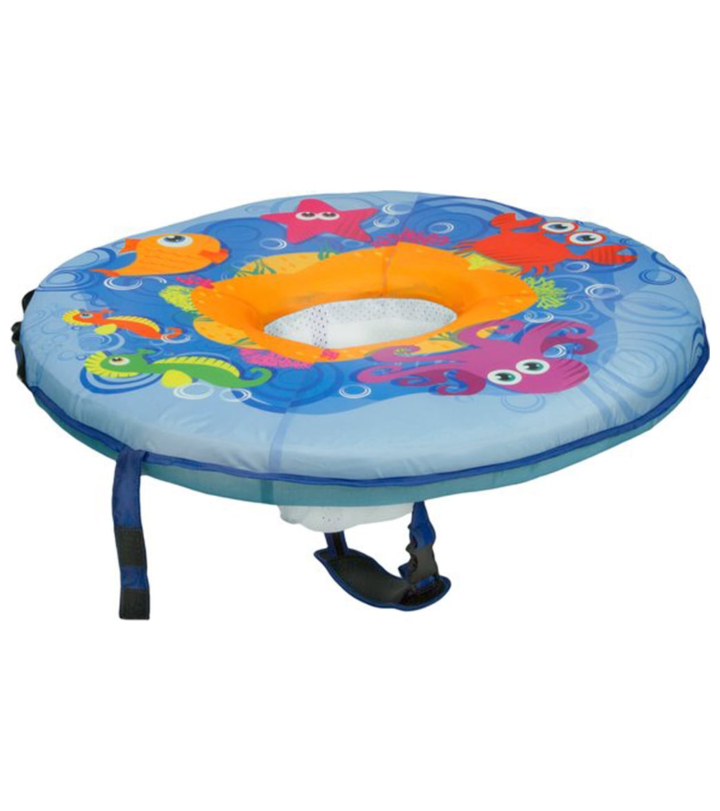 Aqua Leisure Self-Inflating Fabric Baby Boat With Canopy