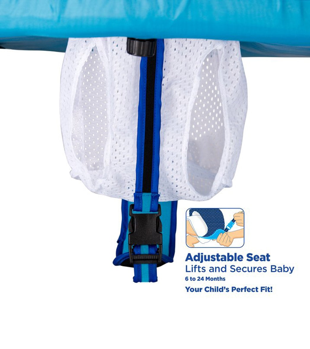 Aqua Leisure Self-Inflating Fabric Baby Boat With Canopy