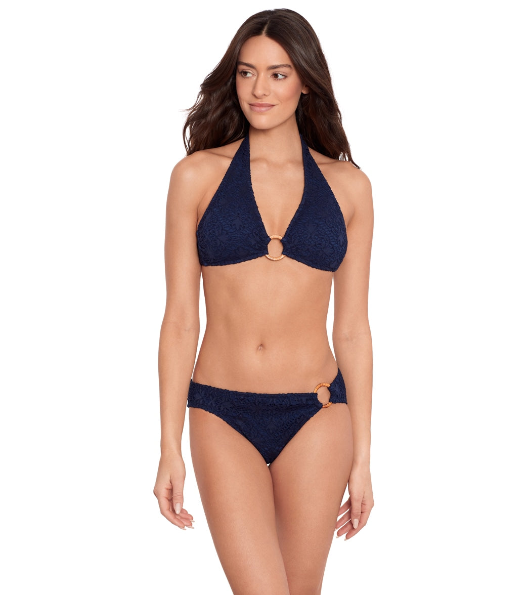 Lauren Ralph Lauren Crochet Rattan Ring Bikini Bottom