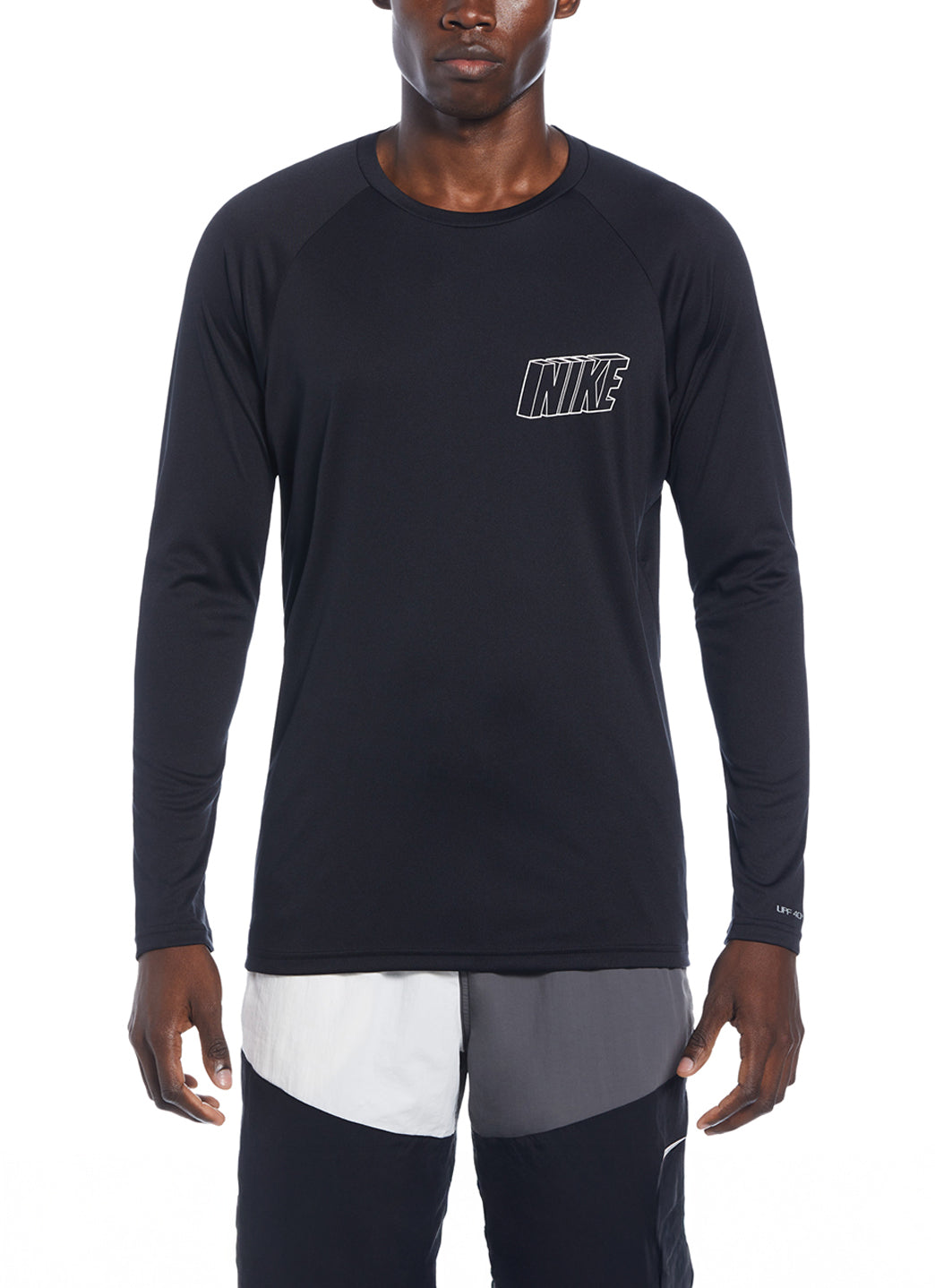 Nike Men's Swoosh At Sea Long Sleeve Hydroguard Swim Shirt