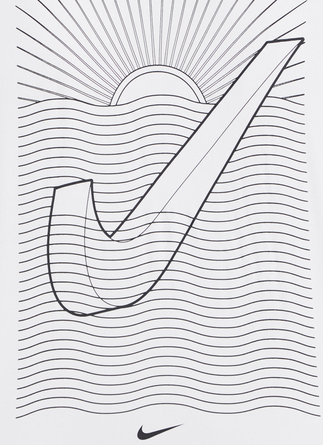 Nike Men's Swoosh At Sea Long Sleeve Hydroguard Swim Shirt