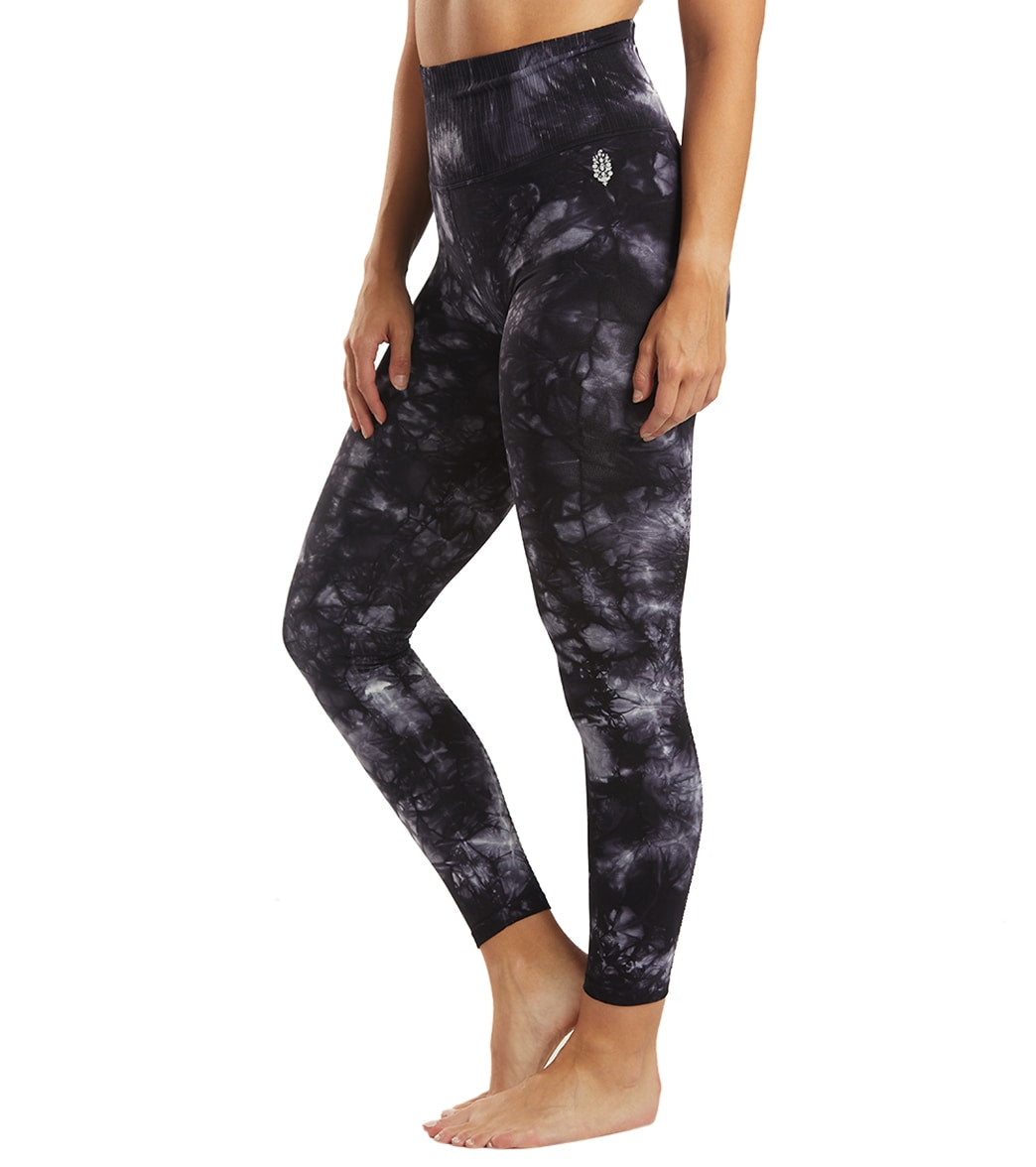 Free People Good Karma Tie Dye Yoga Leggings