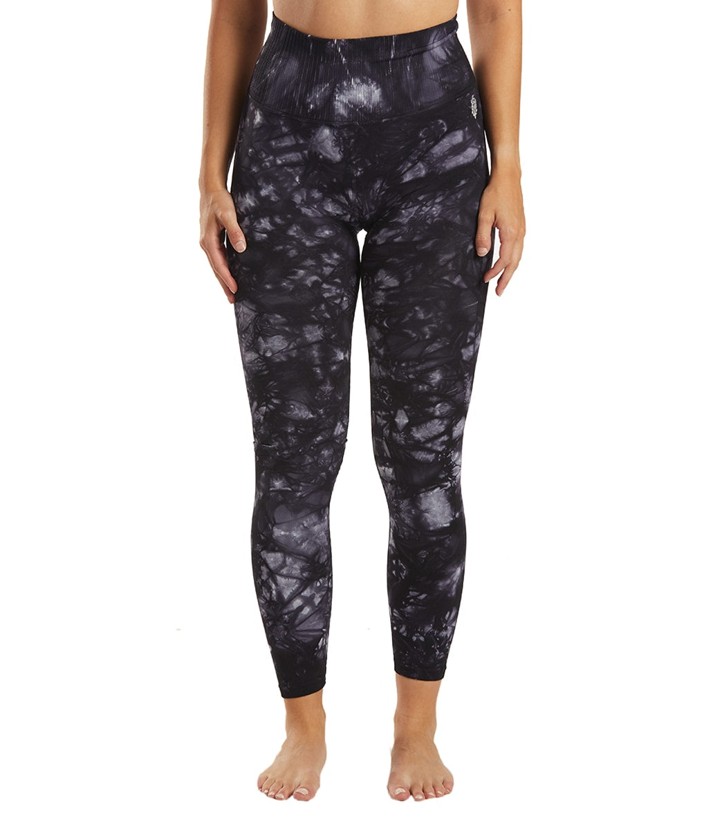 Free People Good Karma Tie Dye Yoga Leggings