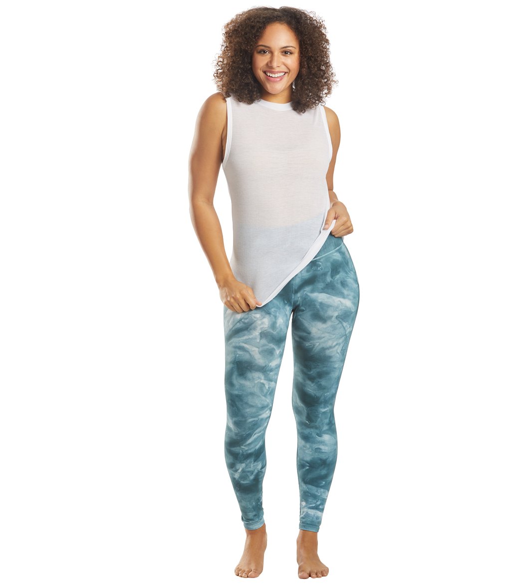 Free People Good Karma Tie Dye Yoga Leggings
