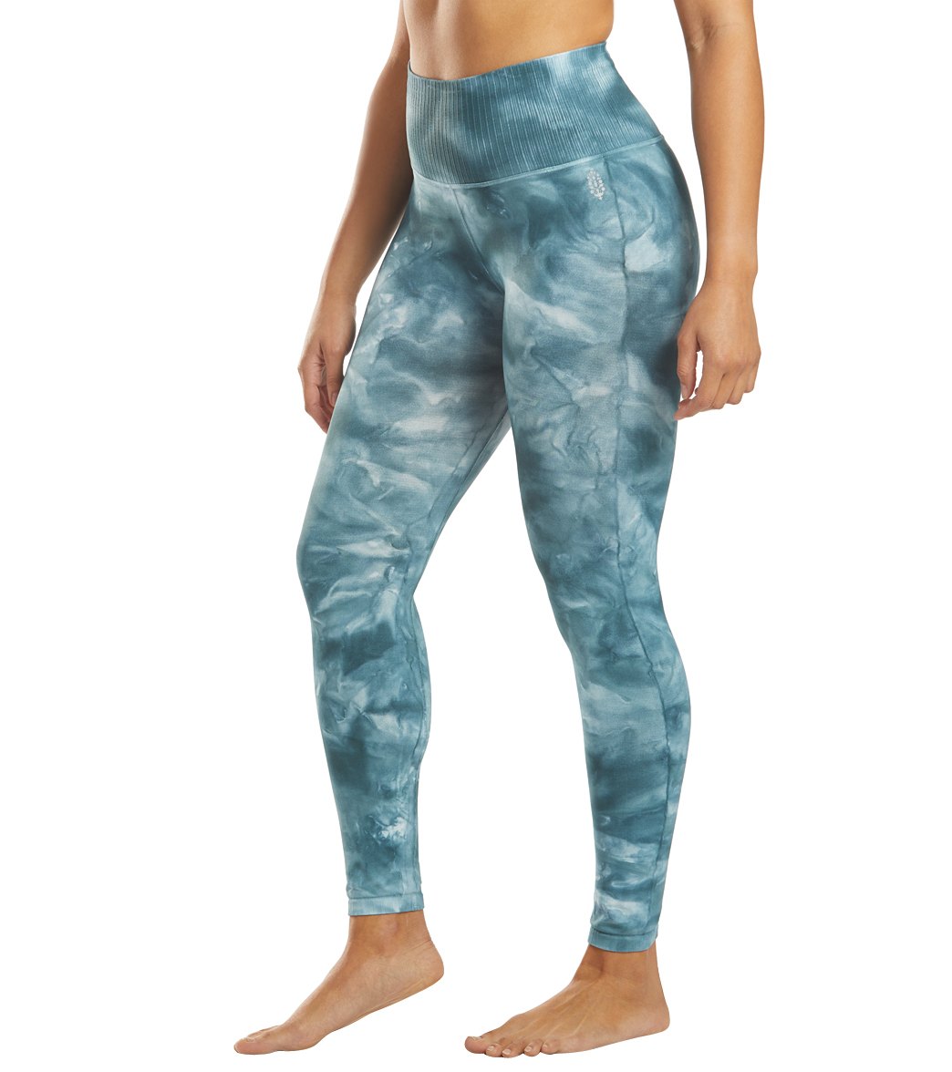 Free People Good Karma Tie Dye Yoga Leggings