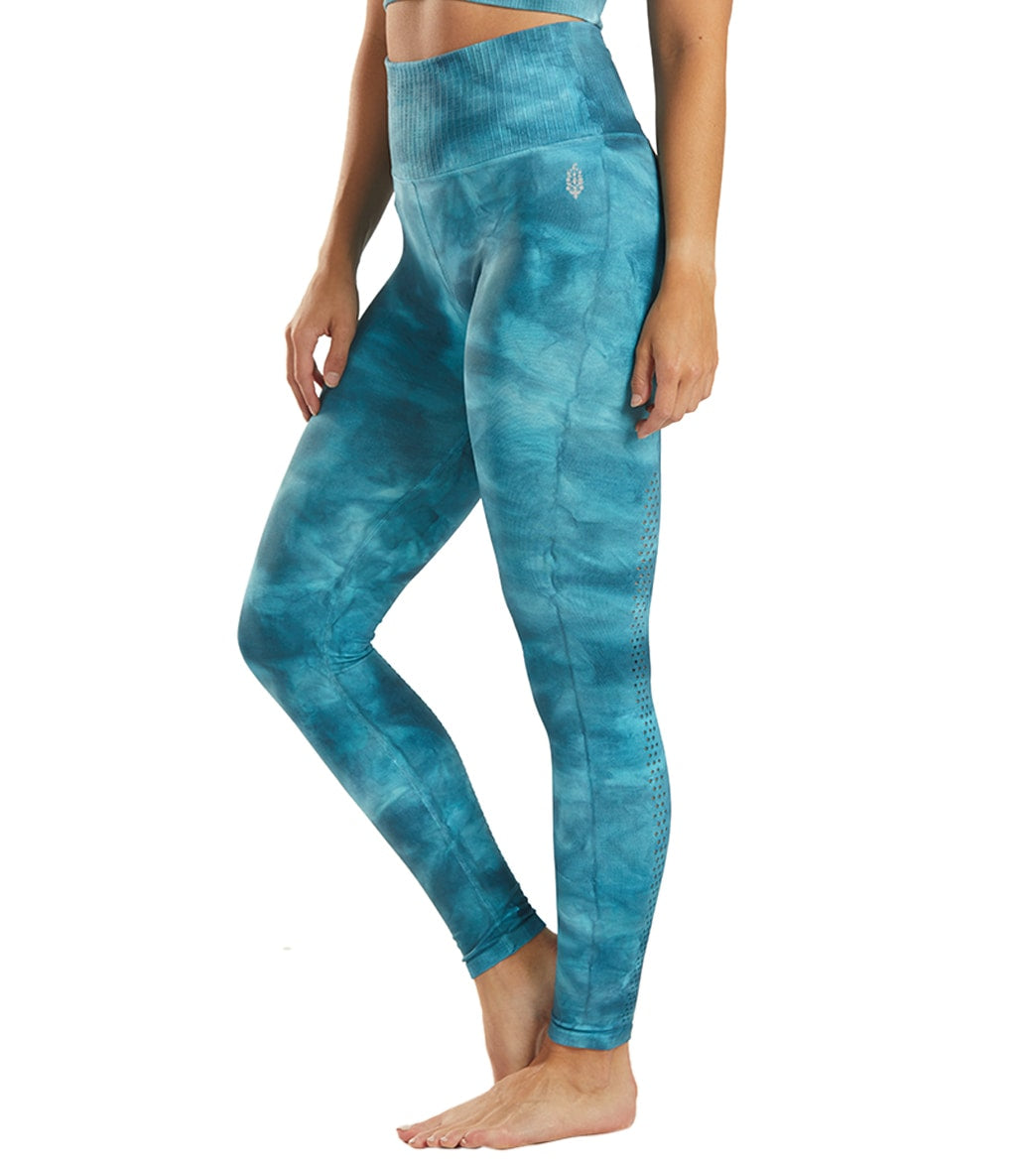 Free People Good Karma Tie Dye Yoga Leggings