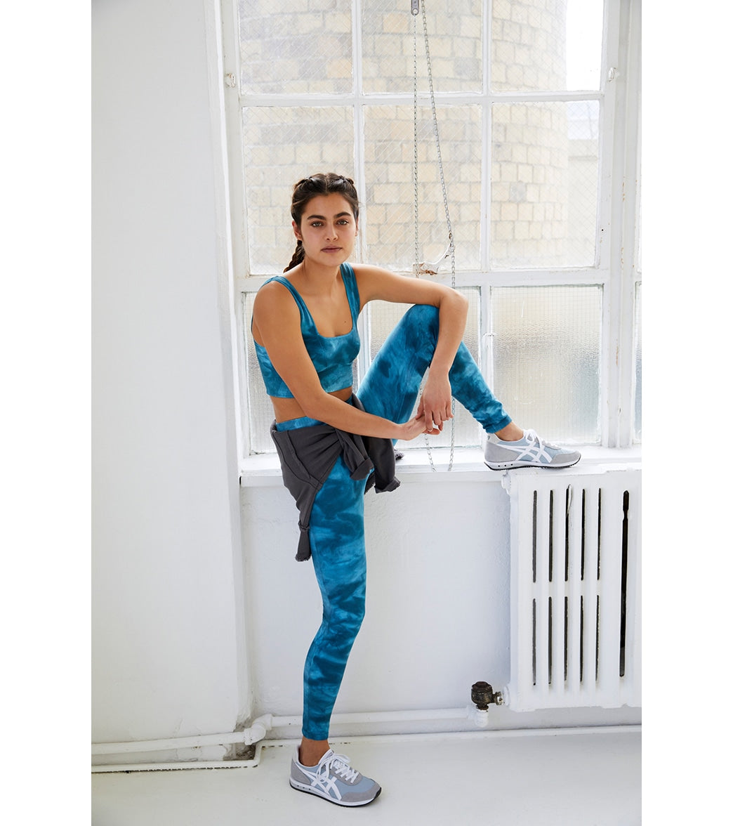 Free People Good Karma Tie Dye Yoga Leggings