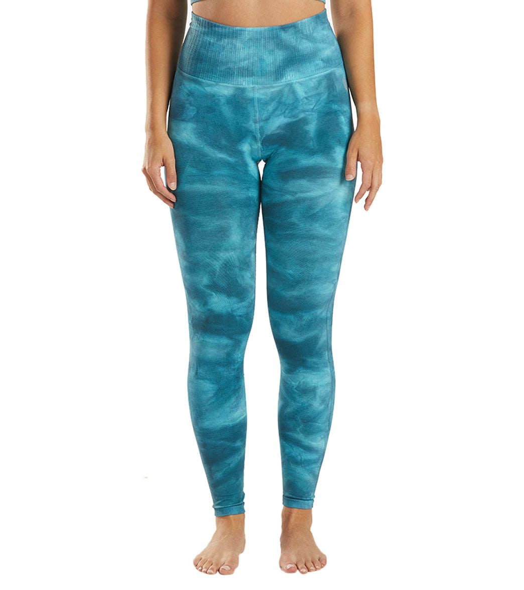 Free People Good Karma Tie Dye Yoga Leggings