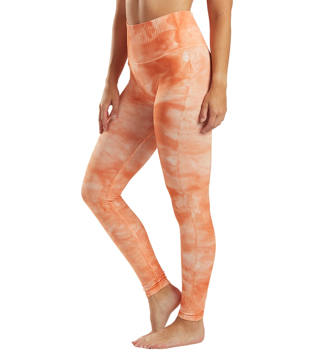Free People Good Karma Tie Dye Yoga Leggings