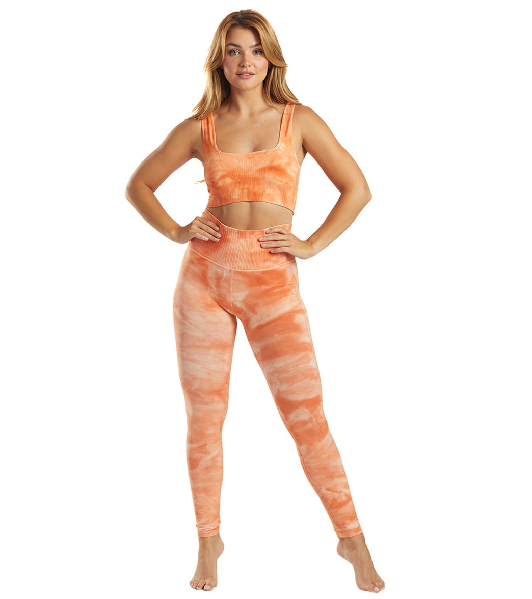 Free People Good Karma Tie Dye Yoga Leggings