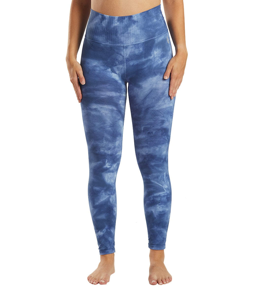 Free People Good Karma Tie Dye Yoga Leggings