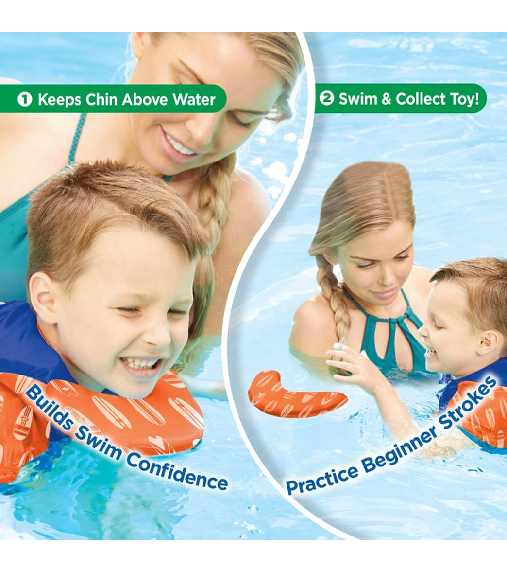 Aqua Leisure Kids' Deluxe Swim Trainer Vest with Collar