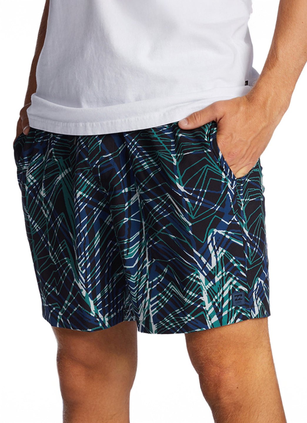 Billabong Men's 17" Surftrek Elastic Swim Trunks