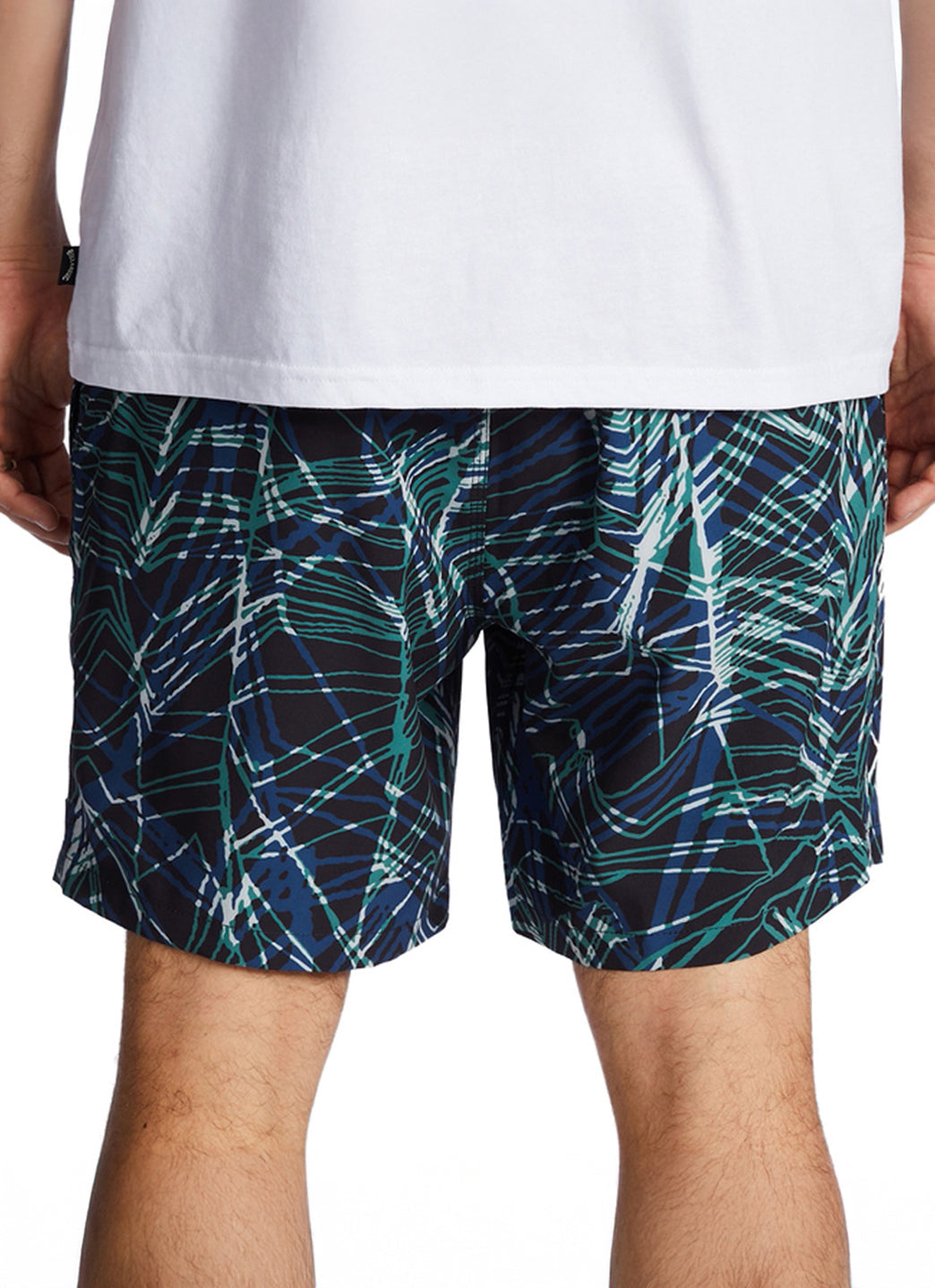 Billabong Men's 17" Surftrek Elastic Swim Trunks