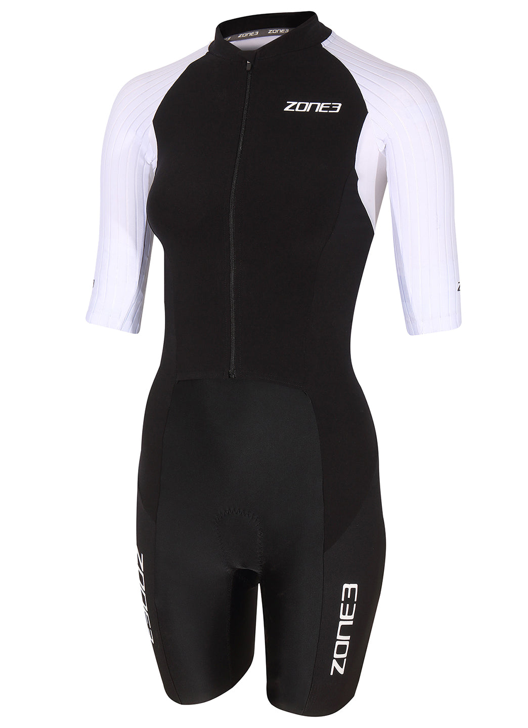 Zone3 Women's Lava Long Distance Full Zip Short Sleeve Trisuit