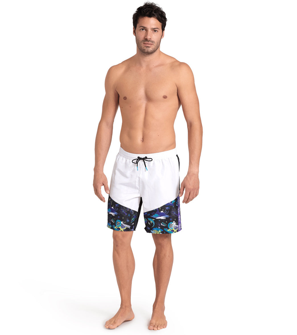 Arena Men's Pooltiles Panel Bermuda Shorts