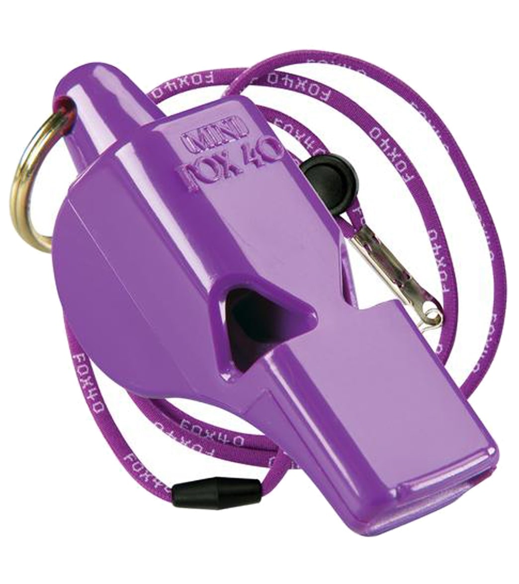 Fox 40 Mini Lifeguard Whistle w/ Lanyard